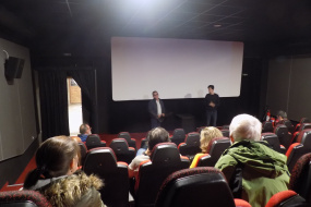 Документарниот филм ЏЕЗМЕН во „Lucky“ Дом на киното, Пловдив (фотографија)