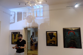 Изложба „Изгубени пространства“ на Мариян Дзингаров в КИЦ в София (фотография)