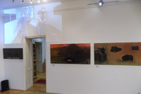 Изложба на Свилен Стефанов во КИЦ на РСМ во Софија како дел од проектот „Поврзување“ (фотографија)