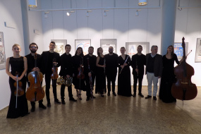 Концерт на Камерен оркестър на МММ „Саша Николовски Гюмар“ в Чешки център - София (фотография)