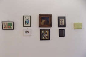 Изложба „Мал формат“ на ДЛУМ во КИЦ на РМ во Софија (фотографија)