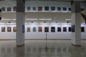 Изложба живопис от авторите Мариян Дзин, Свилен Стефанов и Иво Пецов в Куманово (фотография)