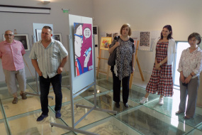 "Поврзување" - изложба на плакат, сликарство, графика, скулптура и проекција на филмот "Последните камбани" на режисерот Николче Поповски (фотографија)