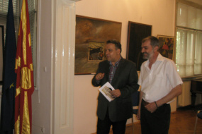 Ретроспективна изложба на Международния художествен пленер в Струмица и "трио АКОРДИОМ" (снимка)